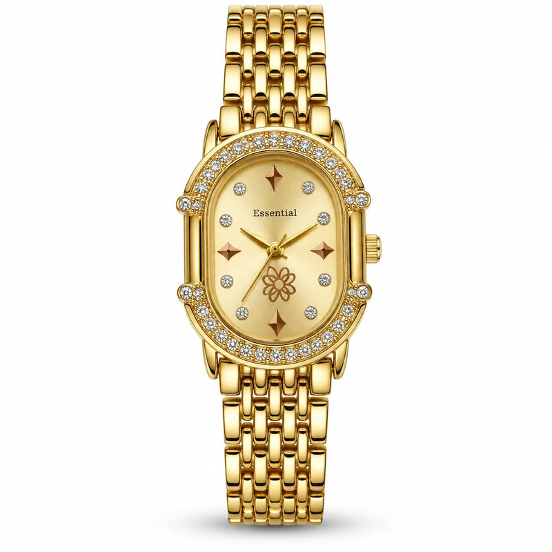 Amara Gold Oval Watch