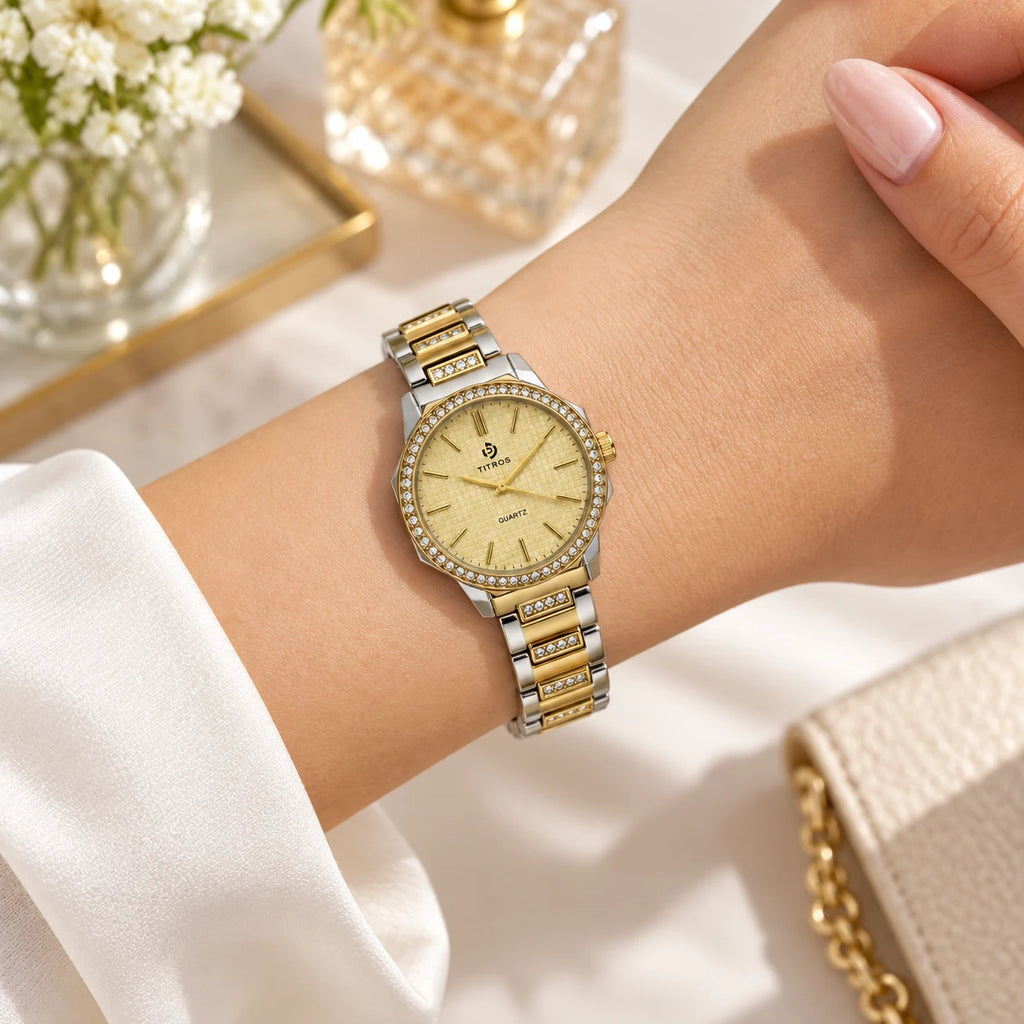 Talia Champagne Watch