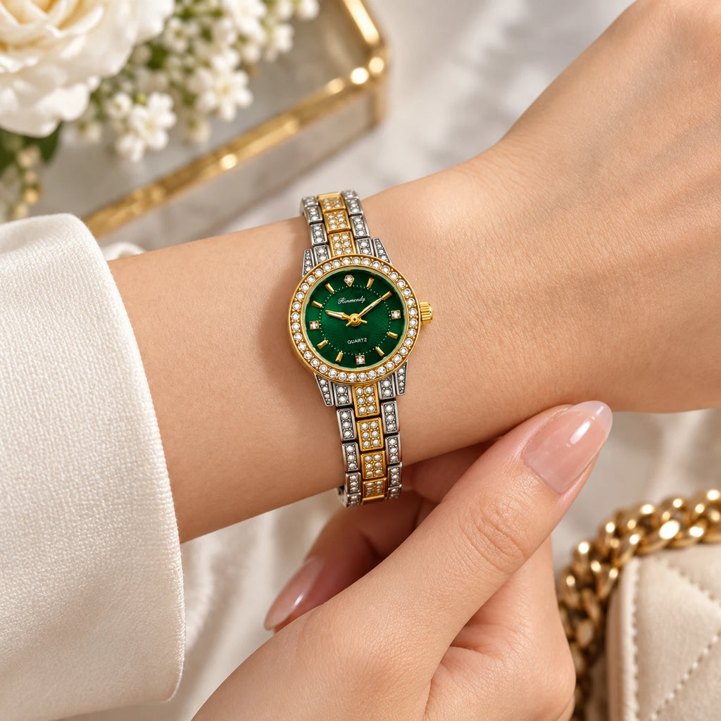 Freya Emerald Watch
