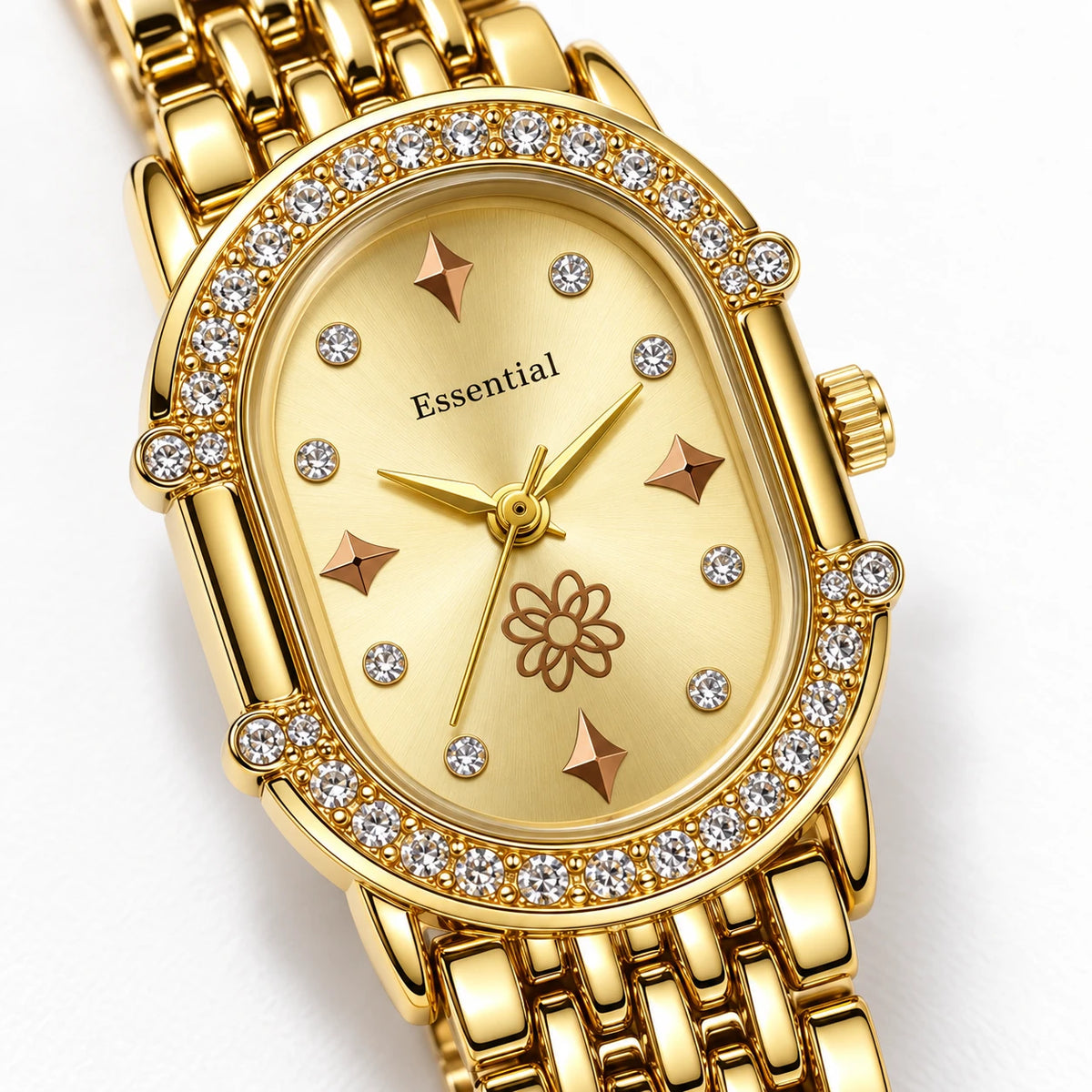 Amara Gold Oval Watch