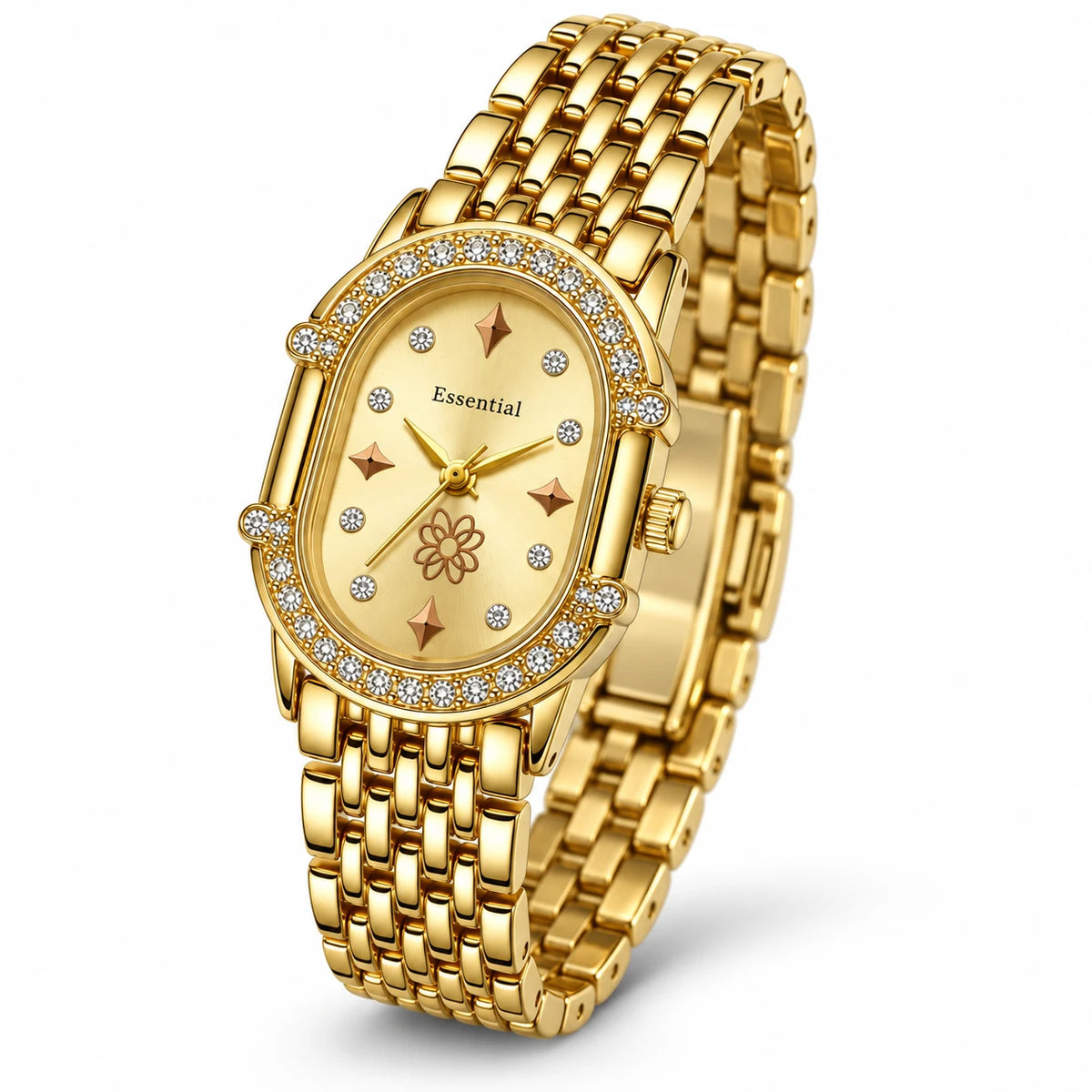 Amara Gold Oval Watch