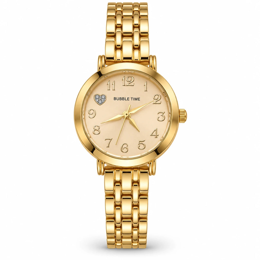 Maeve Gold Heart Watch