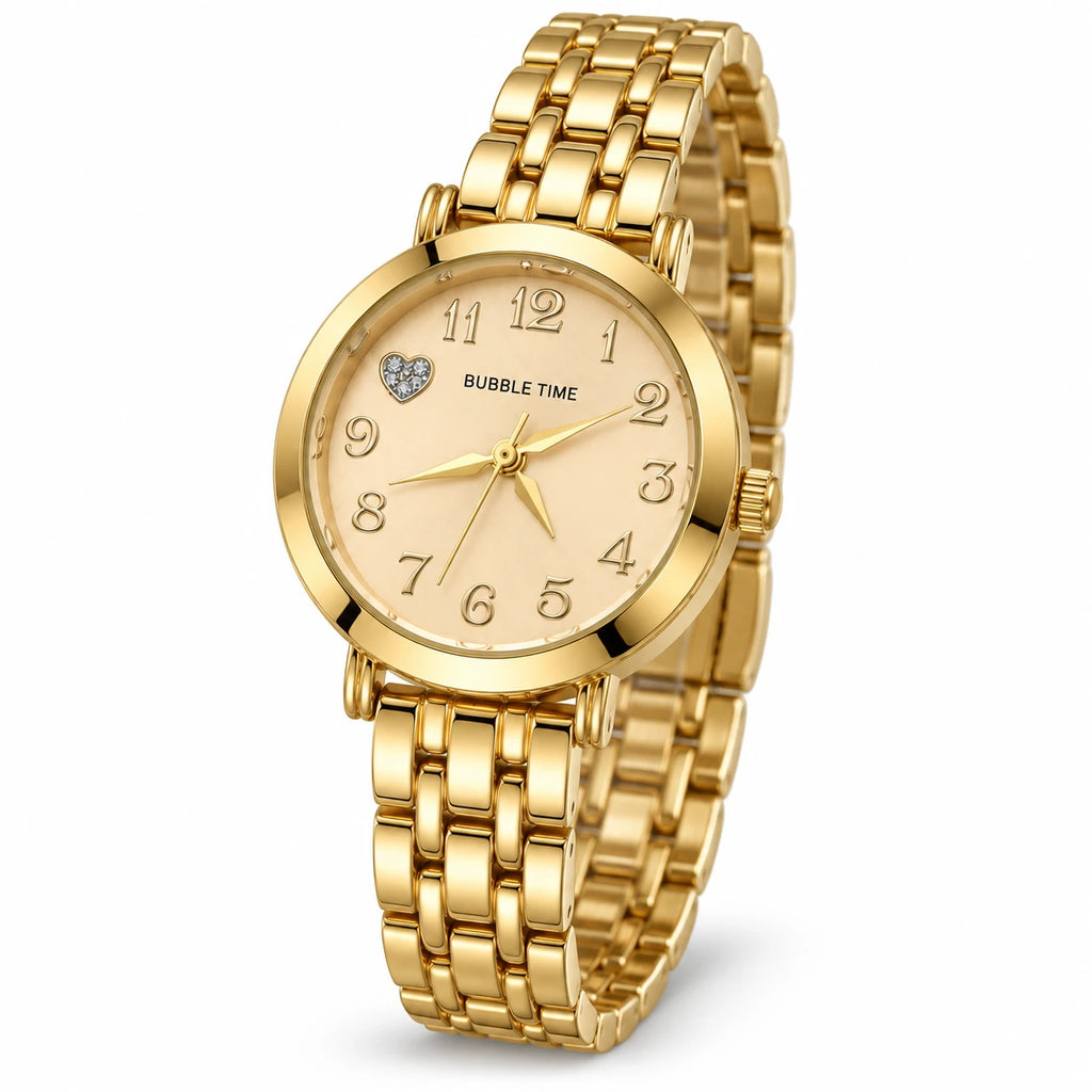 Maeve Gold Heart Watch