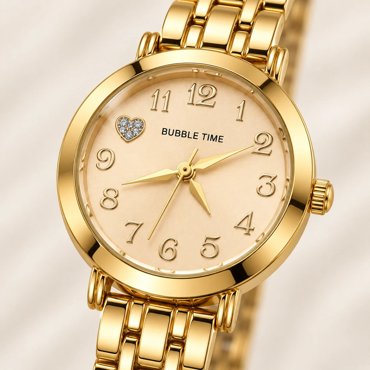 Maeve Gold Heart Watch