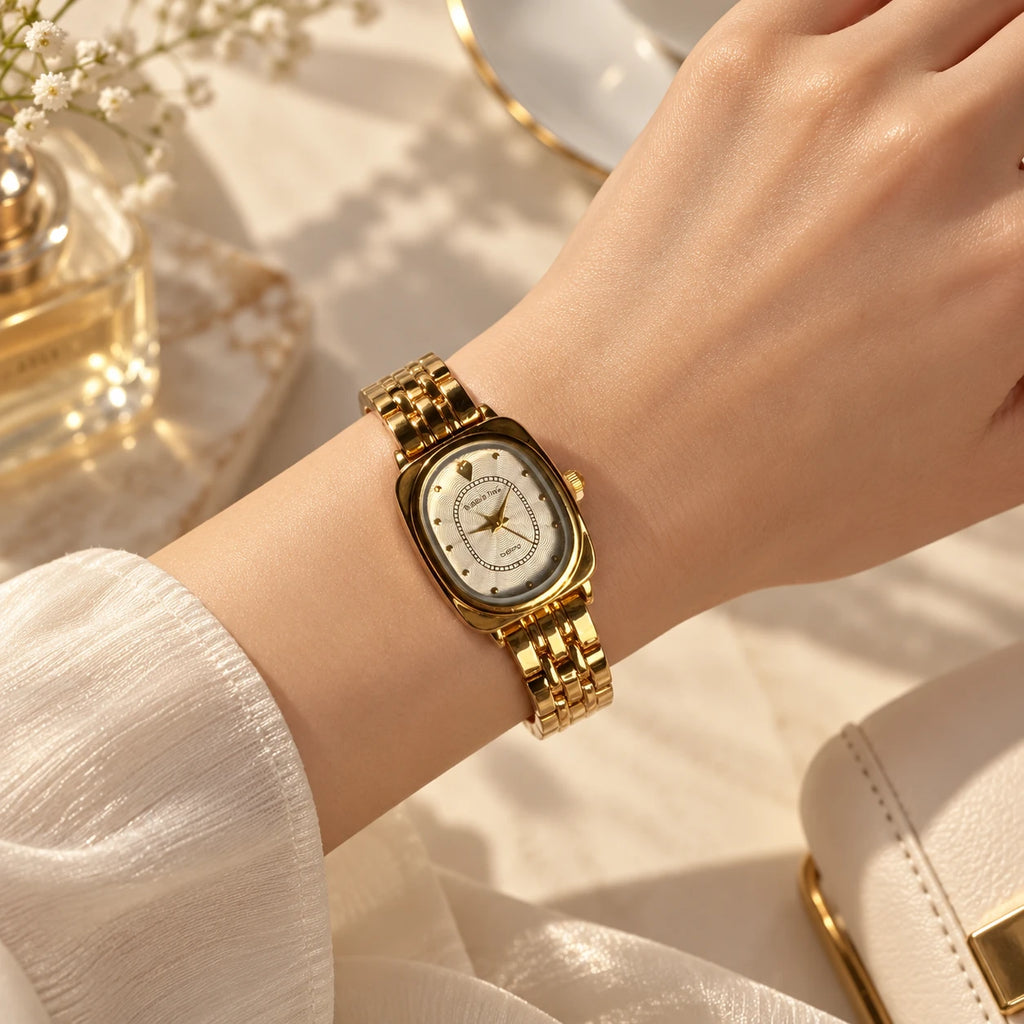 Alba Ivory Oval Watch