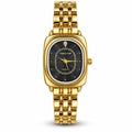 Leila Noir Gold Watch