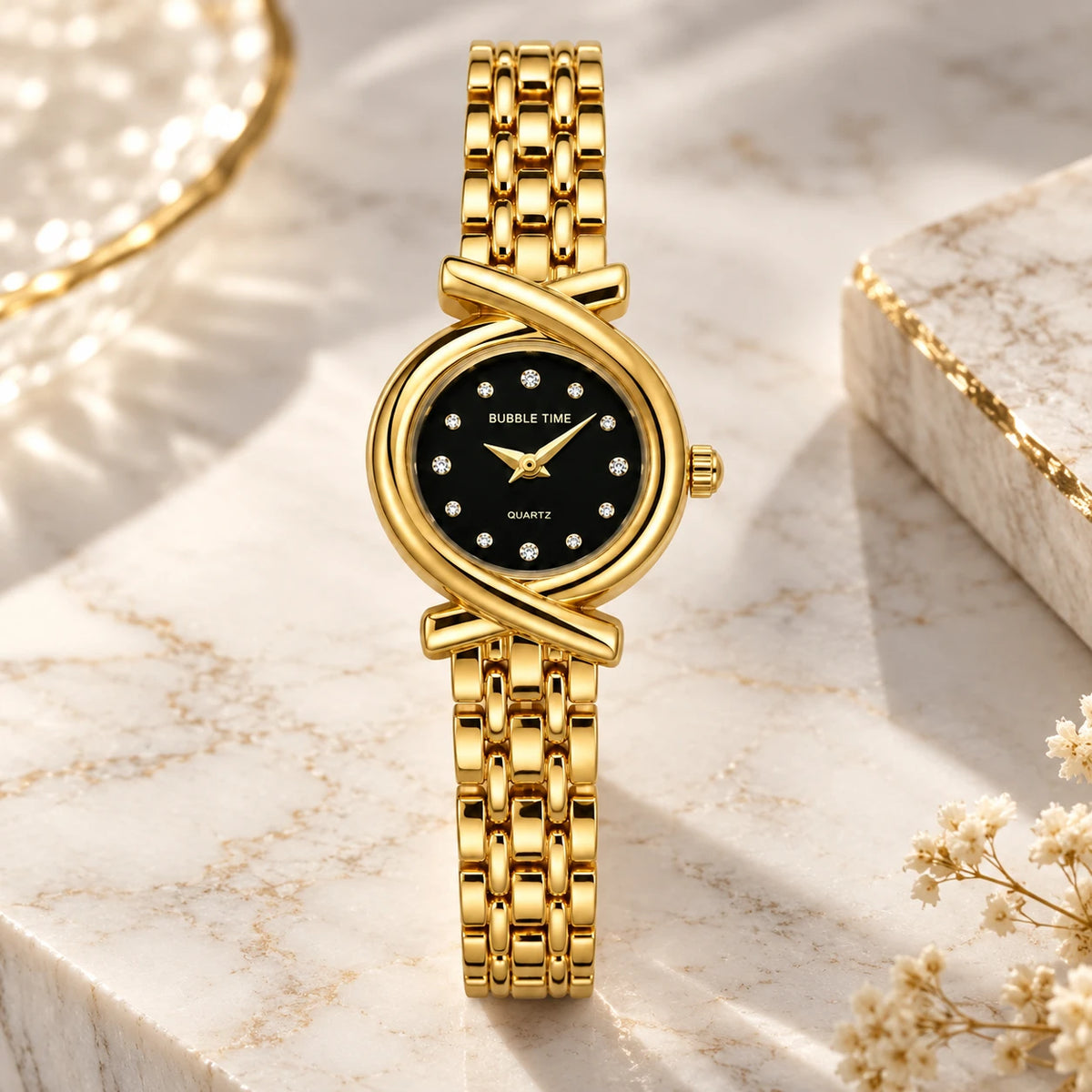 Ines Noir Watch