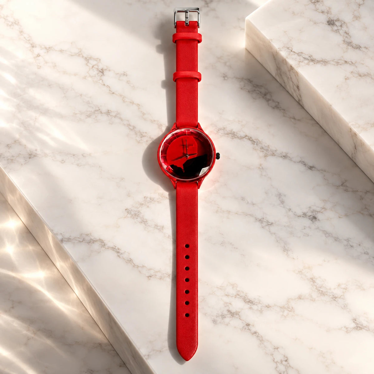 Cleo Crimson Watch